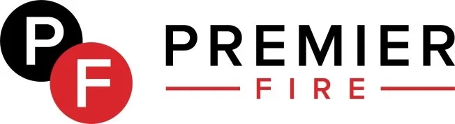 premier fire services red logo